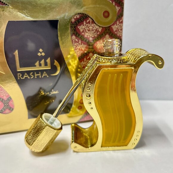 Al Rasha Arabian Oil, Scented Body Oil, by Khadlaj Sweet-Floral Woody Oil - Picture 2 of 3